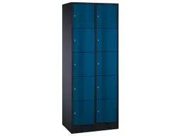 C+P C+P Schließfachschrank 2 Türme an/bl 5er – Produktbild 1 von 1