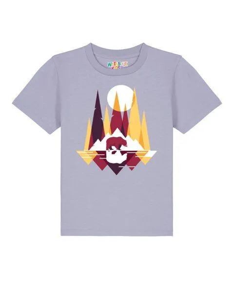 watabout.kids watabout.kids T-Shirt Kinder Von Bären und Bergen, Lavender, – Produktbild 1 von 3