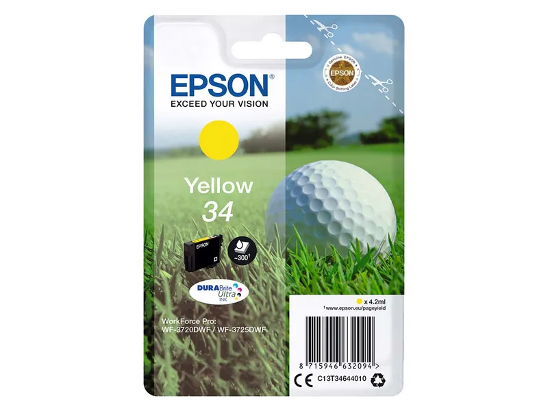 Epson Epson Tintenpatrone T3464/ 34 gelb – Produktbild 2 von 2