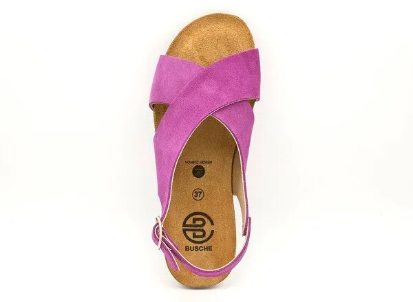 Busche Busche Almeira Slingback Sandale, Fuxia (pink), – Produktbild 3 von 4