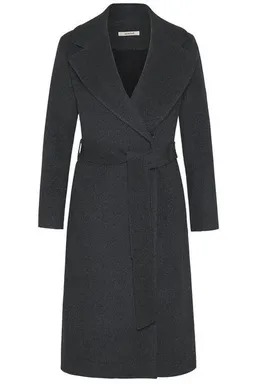 Wunderwerk Wunderwerk Damen Mantel aus Schurwolle "Belted coat merino flannel" – Produktbild 1 von 1