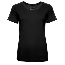 Kaipara - Merino Sportswear Kaipara - Merino Sportswear Merino Kurzarm Unterhemd Damen Regularfit 200 weiter Rundhals – Produktbild 1 von 1