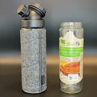 JN JuNiki's JN JuNiki's Set: JuNiki´s Würstchen® Verschluss + Filzhülle grau – Produktbild 1 von 1
