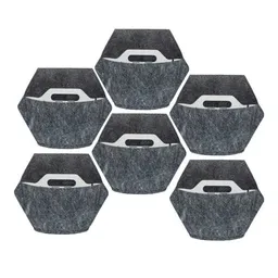 CitySens CitySens 6er-Pack Wand-Blumentopf mit Textilbezug – Produktbild 1 von 1