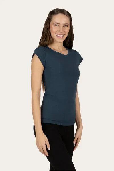Urban Goddess Urban Goddess Zefira Yoga Tee, Orion (blau), – Produktbild 1 von 4