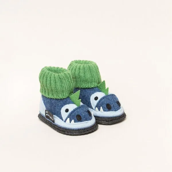 Kitz-Pichler Kitz-Pichler Hüttenschuhe Kauns Dago, Jeansblau, – Produktbild 1 von 4