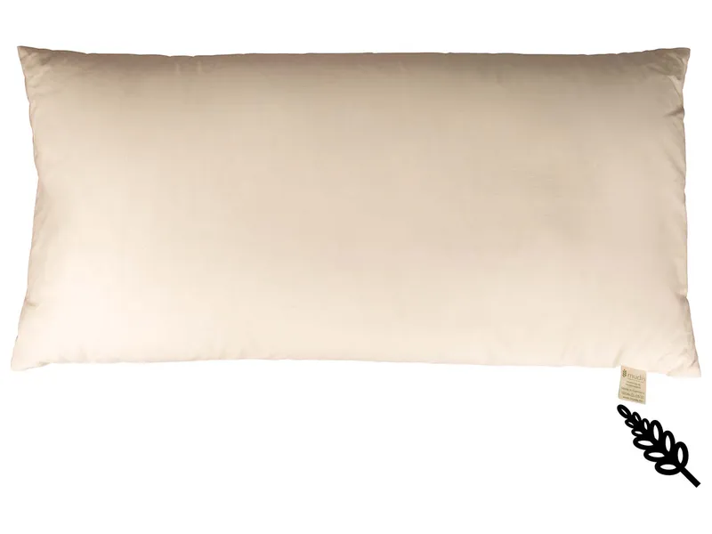 mudis mudis Kopfkissen 40 x 80 cm Hirseschalen – Produktbild 1 von 1