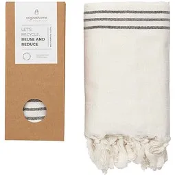 Originalhome Originalhome Tuch 85 × 175 cm aus recyceltem Material, offwhite, Weiß, – Produktbild 1 von 1