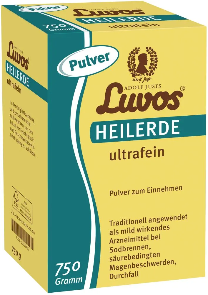 Heilerde-Gesellschaft Luvos Just Heilerde-Gesellschaft Luvos Just Luvos HEILERDE ultrafein 750 g Pulver – Produktbild 1 von 1