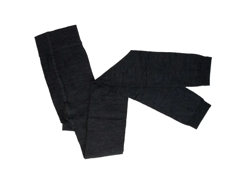 grödo Damen Leggings Bio-Schurwolle, Bio-Baumwolle, anthrazit meliert Gr. 40-42, Grau, – Produktbild 1 von 1