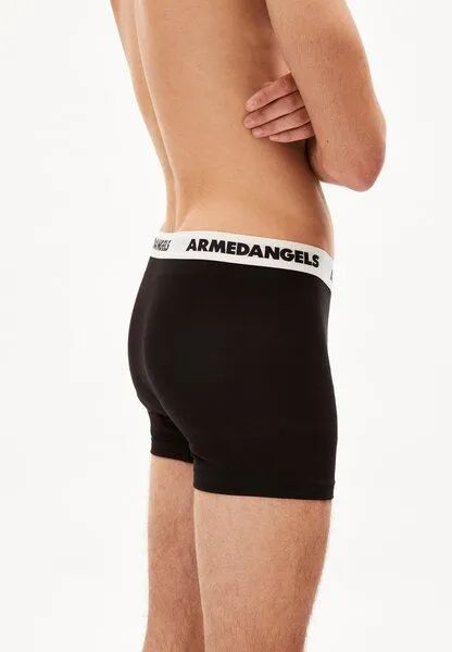 ARMEDANGELS ARMEDANGELS RYAANO Herren Boxer aus Bio-Baumwoll Mix, Black, – Produktbild 3 von 4