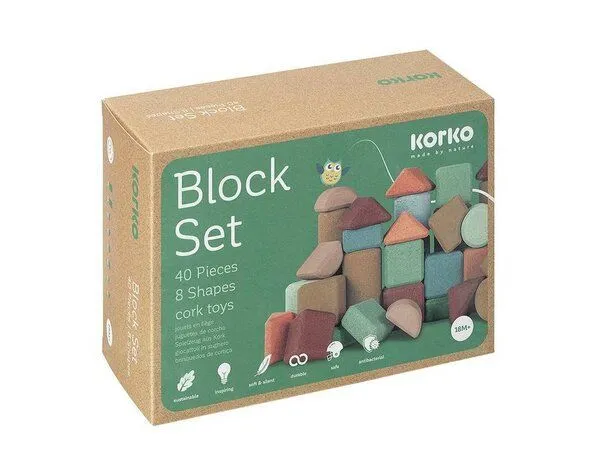 Korko made by Nature Korko made by Nature Bausteine Tall Architects 40 tlg. – Produktbild 2 von 2