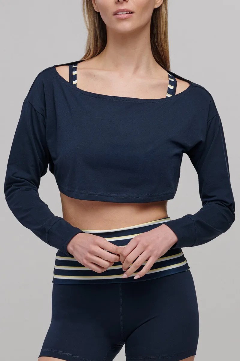 SEAAV SEAAV Damen vegan Shrug Two-Way Midnight Blue, Extra dunkelblau, – Produktbild 1 von 2