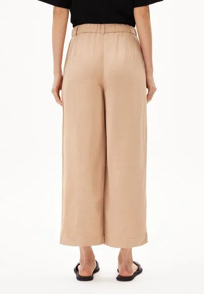 ARMEDANGELS ARMEDANGELS CAARUNUS LINO Damen Webhose aus Leinen-Mix, Beige blond, – Produktbild 2 von 4