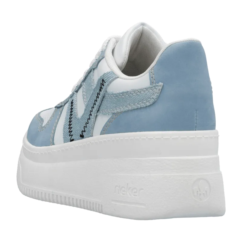 Rieker Rieker M781510 M78 für Damen, blau, Größe 41 EU, Blau, – Produktbild 3 von 5
