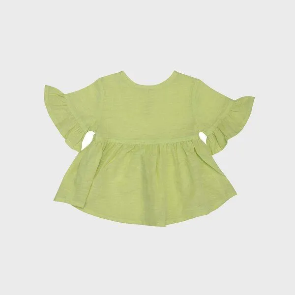 OrganicEra OrganicEra Bio-Hanf-Babybluse, Grün, – Produktbild 1 von 1