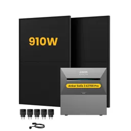 Anker Anker SOLIX Solarbank 3 E2700 Pro, mit 2 x 455W Bifaziale Solarmodule, by Powerness - 5.4kWh / 5 x Smart Plug / Selbstabholung – Produktbild 1 von 1