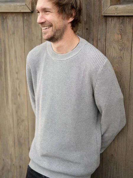 FUXBAU FUXBAU 4Seasons Männer Strickpullover, Grau, – Produktbild 4 von 4
