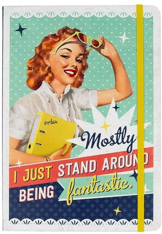 Nostalgic-Art Notizbuch DIN A5 Notizbuch - Stand Around – Produktbild 2 von 4