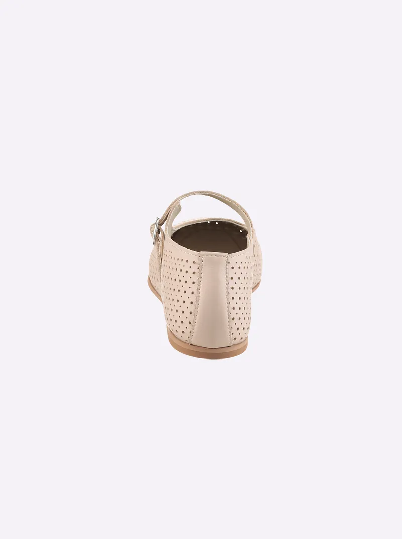 heine Ballerina taupe, Taupe, – Produktbild 2 von 3