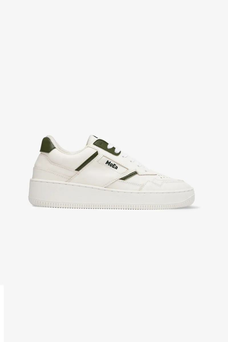 MoEa MoEa Herren vegan Sneaker Gen1 Kaktus Weiß, Dunkelgrün, – Produktbild 2 von 2