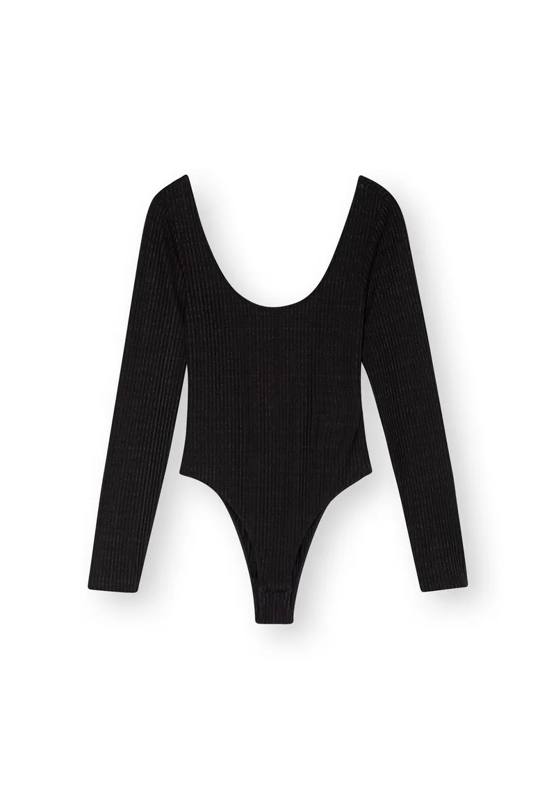 Lovjoi LOVJOI Damen vegan Body Salmona Schwarz, Schwarz, – Produktbild 1 von 2