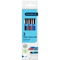 Schneider Schneider 3er-Set Kugelschreiber Slider Memo – Produktbild 3 von 3
