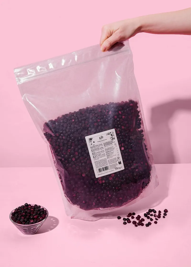 KoRo Gefriergetrocknete Wildheidelbeeren 350 g – Produktbild 3 von 5