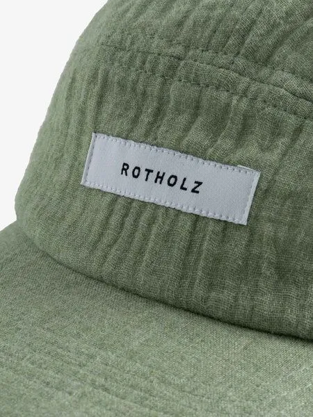 Rotholz Rotholz Labeled 5-Panel Cap - aus Bio-Baumwolle, Green mint (grün), – Produktbild 3 von 3