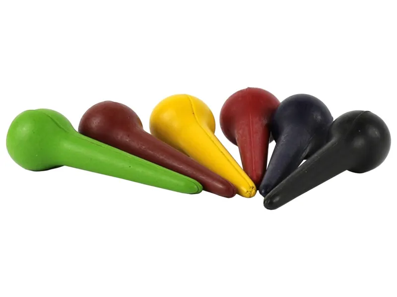 Ökonorm Ökonorm Maltropfen, Wachsmalstifte für Kinder, 6er-Packung, Mehrfarbig, – Produktbild 2 von 2