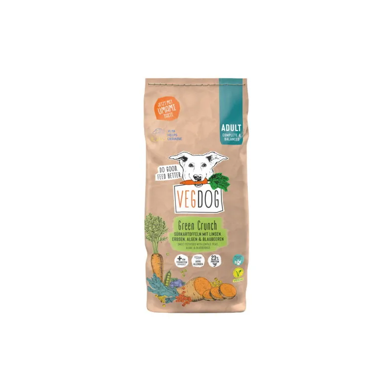 VEGDOG VEGDOG Trockenfutter Green Crunch 2 kg – Produktbild 1 von 1