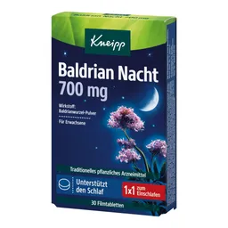 Kneipp Kneipp Baldrian Nacht 700 mg Filmtabletten – Produktbild 1 von 1