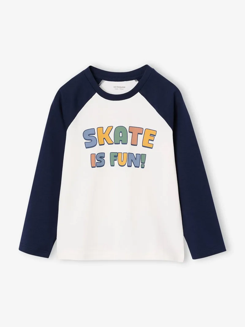 Vertbaudet 2er-Pack Schlafanzüge SKATER Jungen, Graublau, – Produktbild 3 von 4