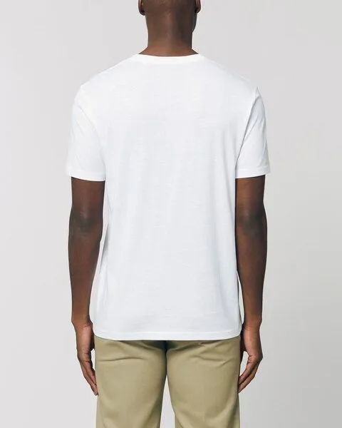 YTWOO YTWOO 3er Pack Basic Unisex T-Shirt aus Bio Baumwolle | viele Farbkombinationen | Fair Trade | Nachhaltig, Weiß, – Produktbild 3 von 4