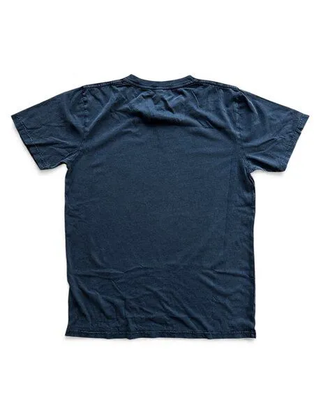 ilovemixtapes ilovemixtapes Fuchs 2.0 Unisex Bio-Baumwoll T-Shirt – Minimalistisches Linienmotiv, handbedruckt in Frankfurt, Washed black (schwarz), – Produktbild 2 von 3