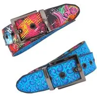 Seegarn Seegarn - Gürtel / Wendegürtel SeeFest 4cm, Glanz schwarz, – Produktbild 2 von 5
