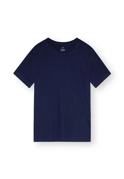 THOKKTHOKK ThokkThokk TT02 T-Shirt Herren (GOTS, vegan, Bio-Baumwolle), Midnight (blau), – Produktbild 2 von 5