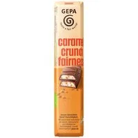 gepa GEPA Bio-Schokoladenriegel "Caramel Crunch" Fairness, 37,5 g – Produktbild 1 von 1
