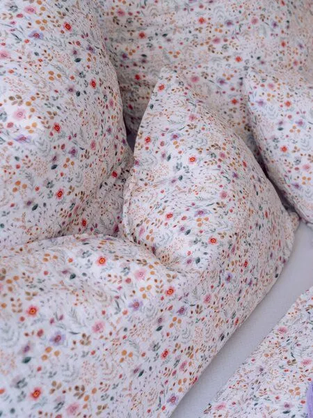 Hutch&Putch Hutch&Putch Musselin Kopfkissenbezug 100% Bio-Baumwolle, Wildflower, – Produktbild 3 von 4