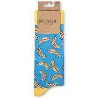 GreenBomb GREENBOMB Bananas Socks - Lässige Socken aus Bio-Baumwoll Mix / hochwertiger Print / Fair & Vegan – Produktbild 1 von 1