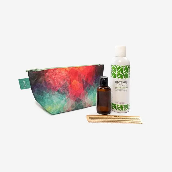 paprcuts paprcuts Kosmetiktasche, Tropical heat ( gelb orange), – Produktbild 3 von 4