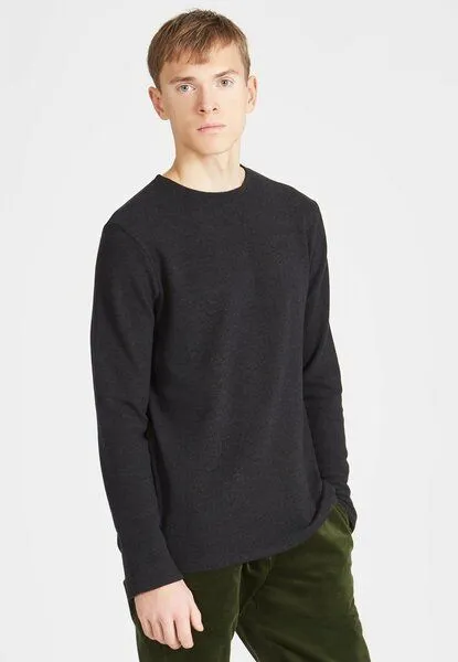 Givn Berlin Givn Berlin Herren Sweater aus recycelter Baumwolle "Ian", Dark grey, – Produktbild 1 von 4