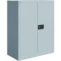 Bisley BISLEY Stahlschrank mit Flügeltüren "UNIVERSAL" B 80xT40xH100 cm, lichtgrau – Produktbild 1 von 1