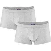 Living Crafts Living Crafts 2er-Pack Bio-Herren-Pants "Farell" grey melange, Gr. M – Produktbild 1 von 1