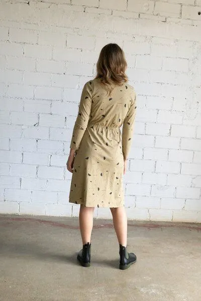 TIRALAHILACHA TIRALAHILACHA Gemma crossover dress, Beige, – Produktbild 2 von 4