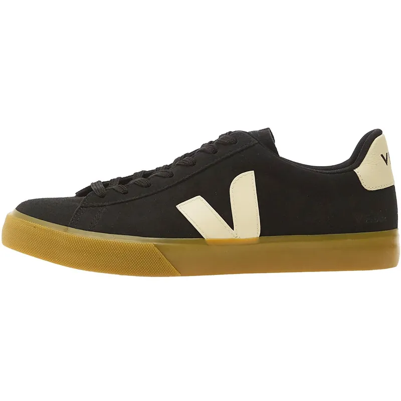 Veja Veja Campo Suede, Black / pierre / natural, – Produktbild 1 von 2