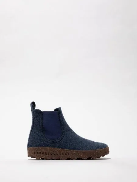 ASPORTUGUESAS Asportuguesas Filz Boot Caia, Blue, – Produktbild 2 von 4