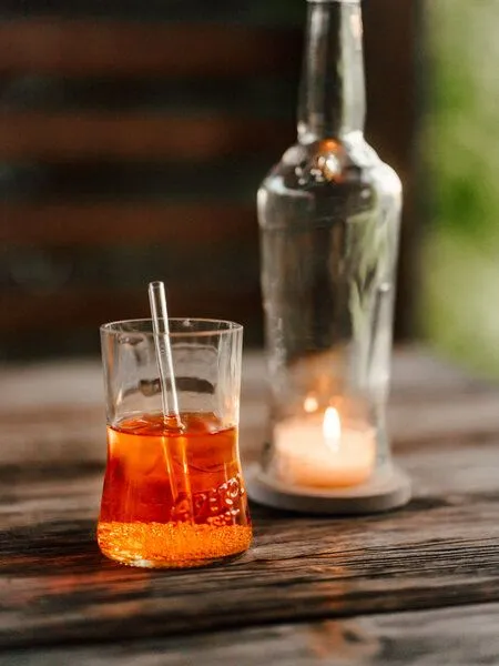 MaBe MaBe Windlicht - Aperol Upcycling - rank & schlank - macht nachhaltig Eindruck – Produktbild 2 von 4