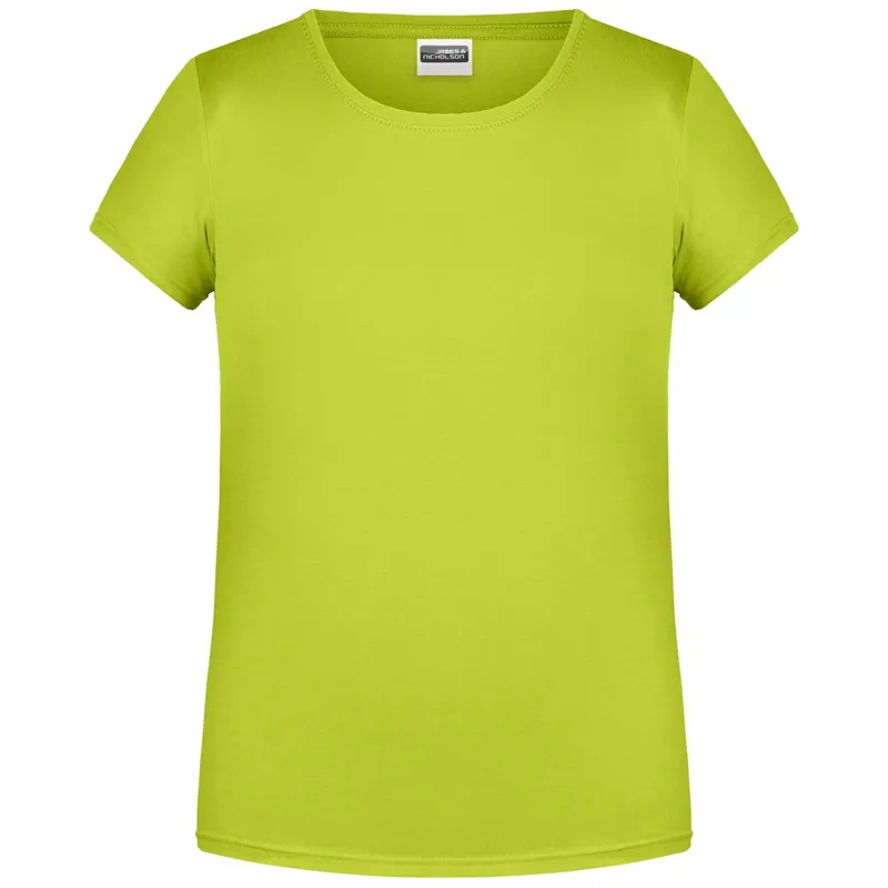 James & Nicholson James & Nicholson T-Shirt für Mädchen in klassischer Form 8007G Gr. S-110/116 acid-yellow – Produktbild 1 von 1
