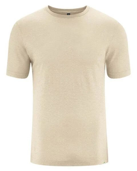 HempAge HempAge Herren T-Shirt Hanf/Bio-Baumwolle, Gobi(sand), – Produktbild 1 von 2